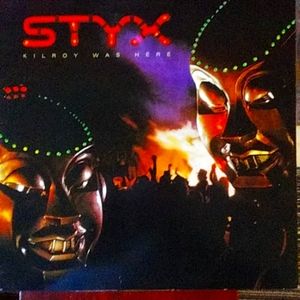 Styx "Kilroy Was Here" Gatefold Monarch Pressing U.S. 1983 KC600 Audiophile Viny